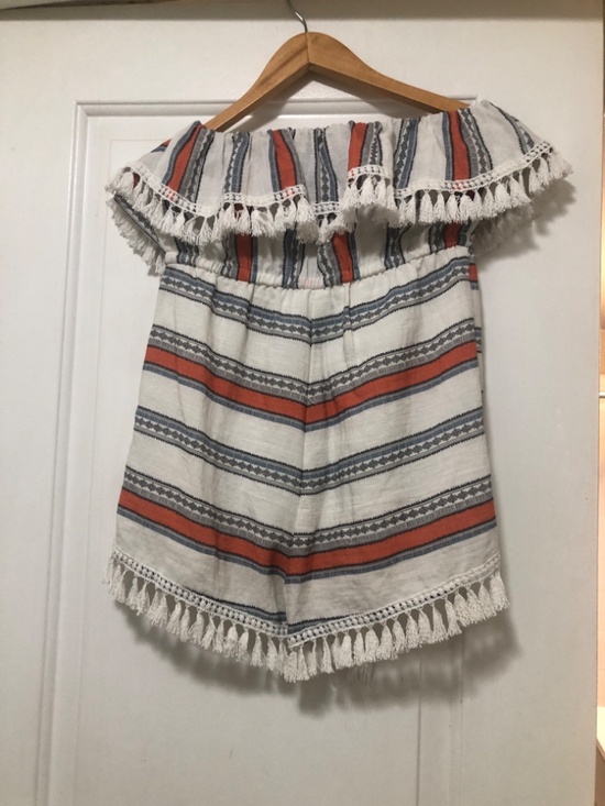 L'ATISTE Romper Womens Size S Abstract Art Colorful Fun Conversation - Picture 4 of 5